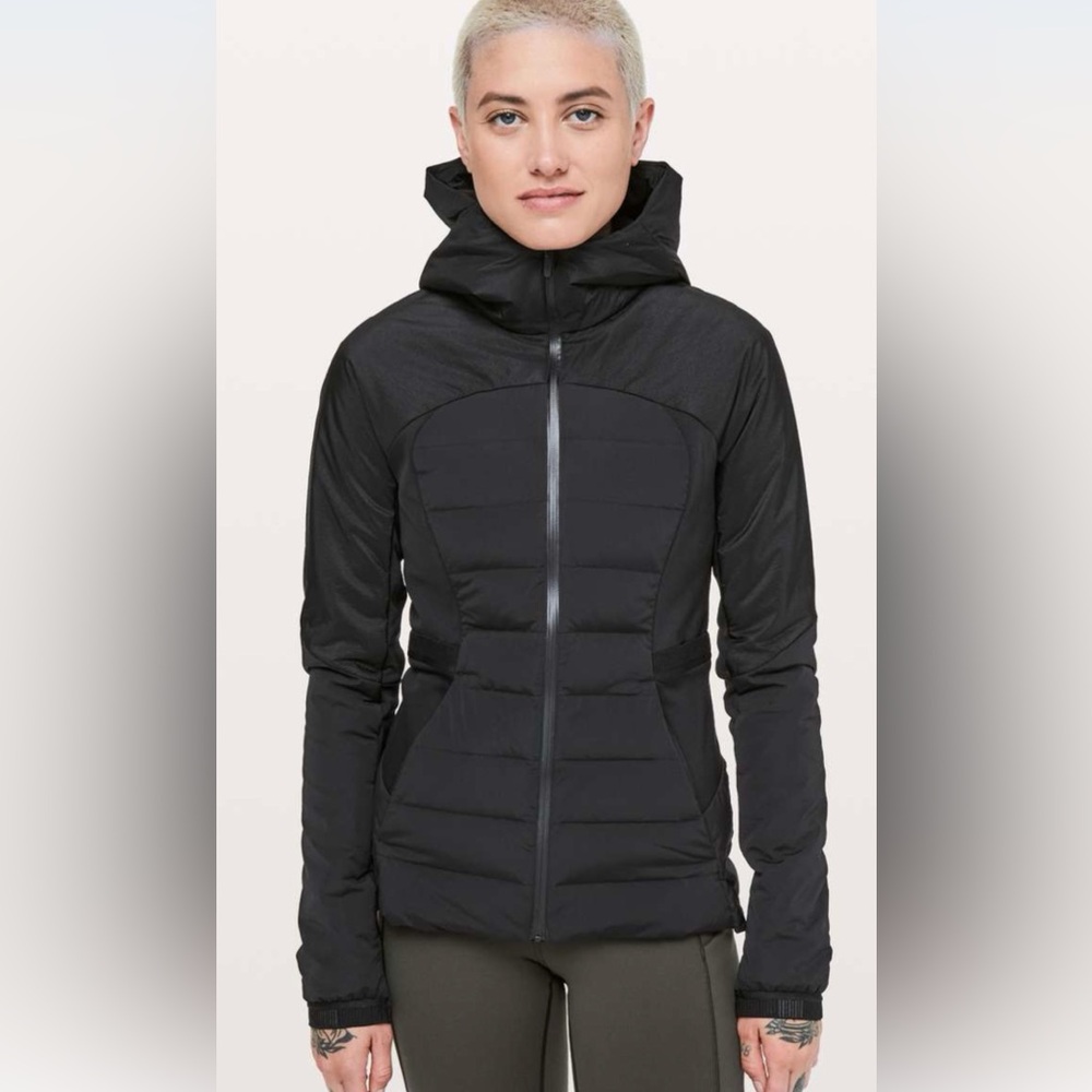 EUC, no tags, Lululemon Down For It All Jacket Puffer, Winter Coat Womens Size 8